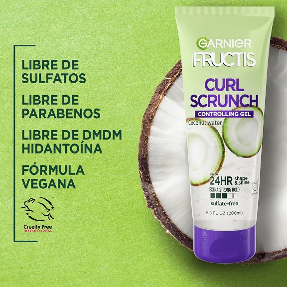 Garnier Curl Scrunch Controlling Hair Gel